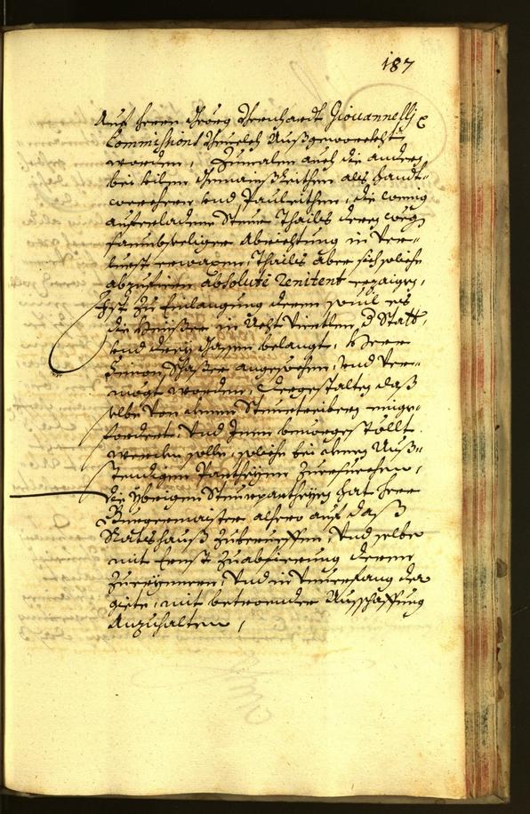 Stadtarchiv Bozen - BOhisto Ratsprotokoll 1684 