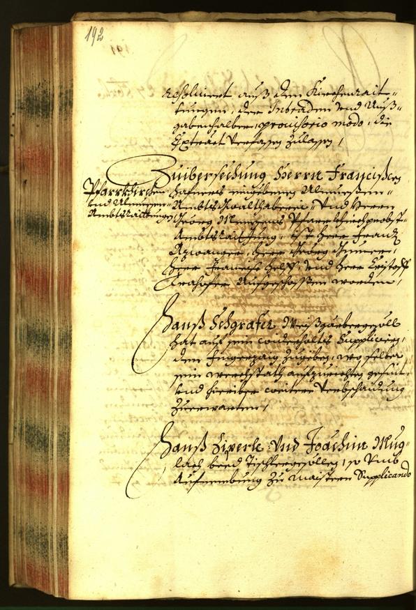 Stadtarchiv Bozen - BOhisto Ratsprotokoll 1684 