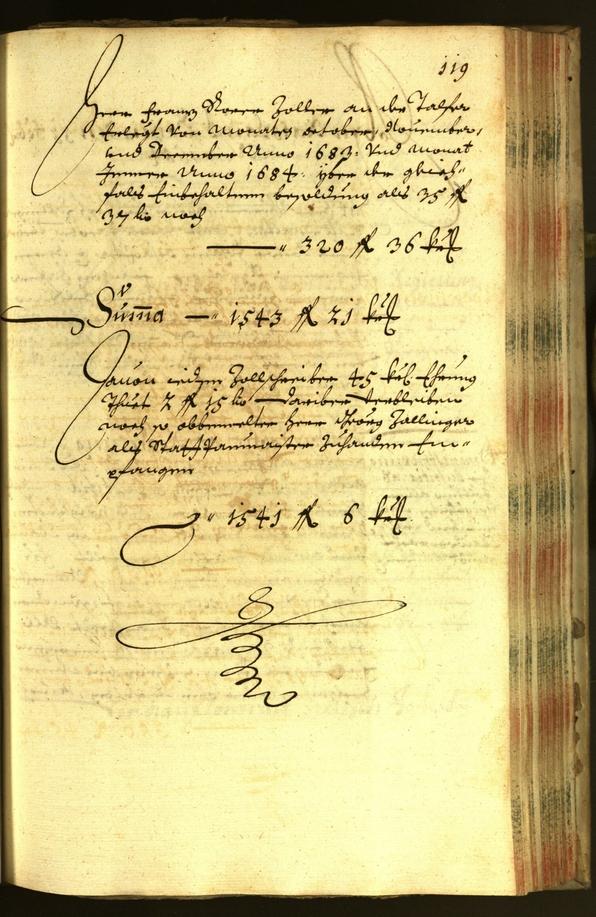 Stadtarchiv Bozen - BOhisto Ratsprotokoll 1684 