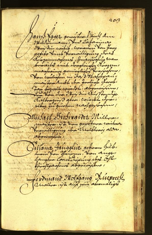 Stadtarchiv Bozen - BOhisto Ratsprotokoll 1684 