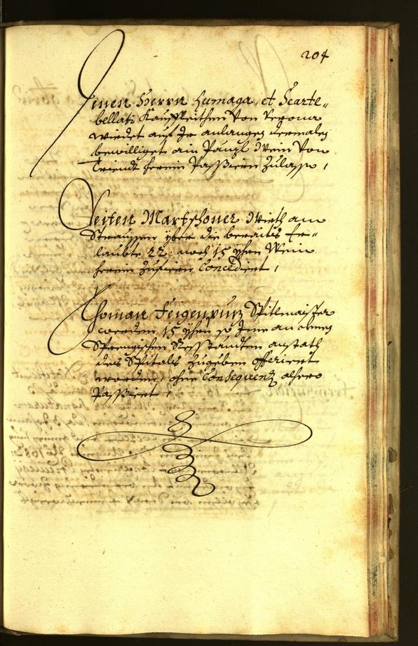 Stadtarchiv Bozen - BOhisto Ratsprotokoll 1684 