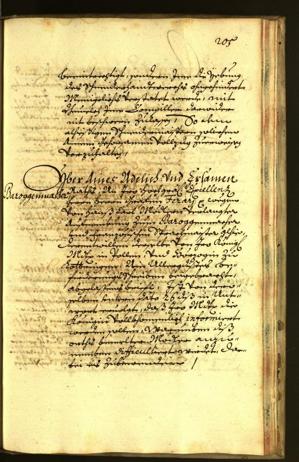 Stadtarchiv Bozen - BOhisto Ratsprotokoll 1684 