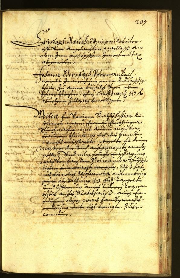 Stadtarchiv Bozen - BOhisto Ratsprotokoll 1684 