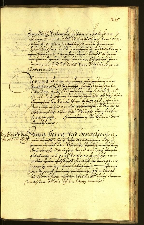 Stadtarchiv Bozen - BOhisto Ratsprotokoll 1684 