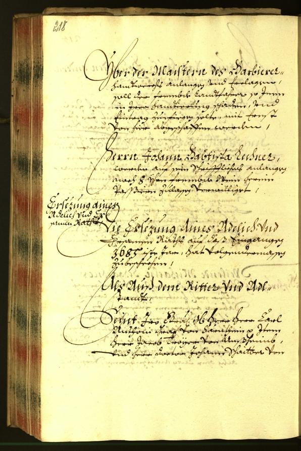 Civic Archives of Bozen-Bolzano - BOhisto Minutes of the council 1684 