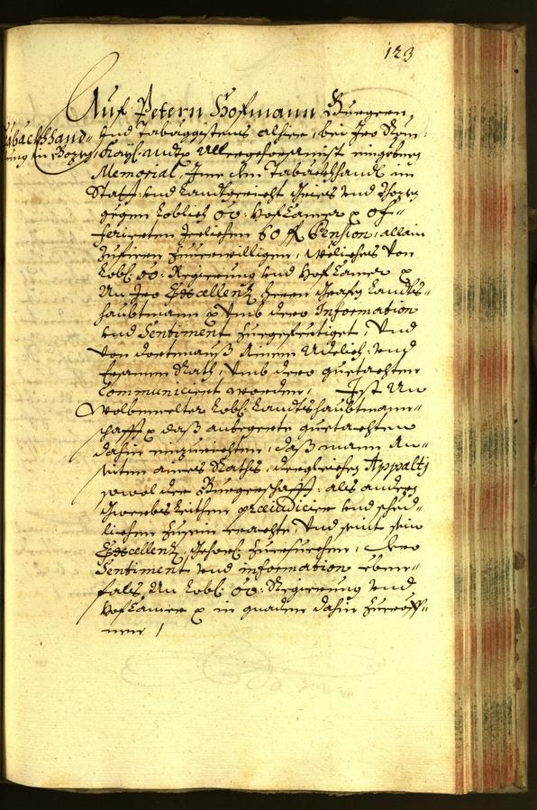 Stadtarchiv Bozen - BOhisto Ratsprotokoll 1684 