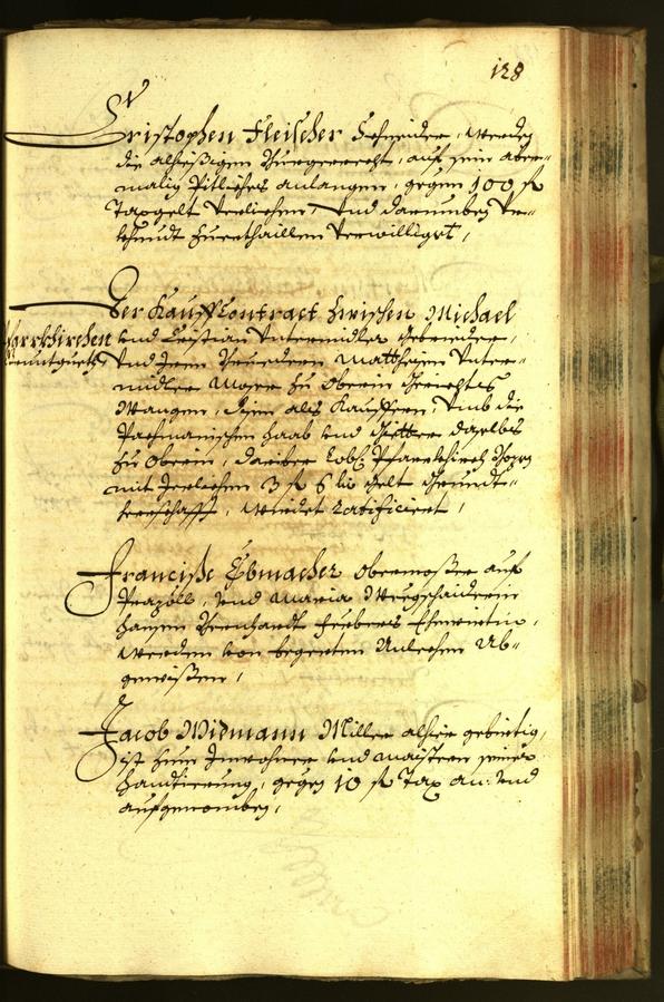 Stadtarchiv Bozen - BOhisto Ratsprotokoll 1684 