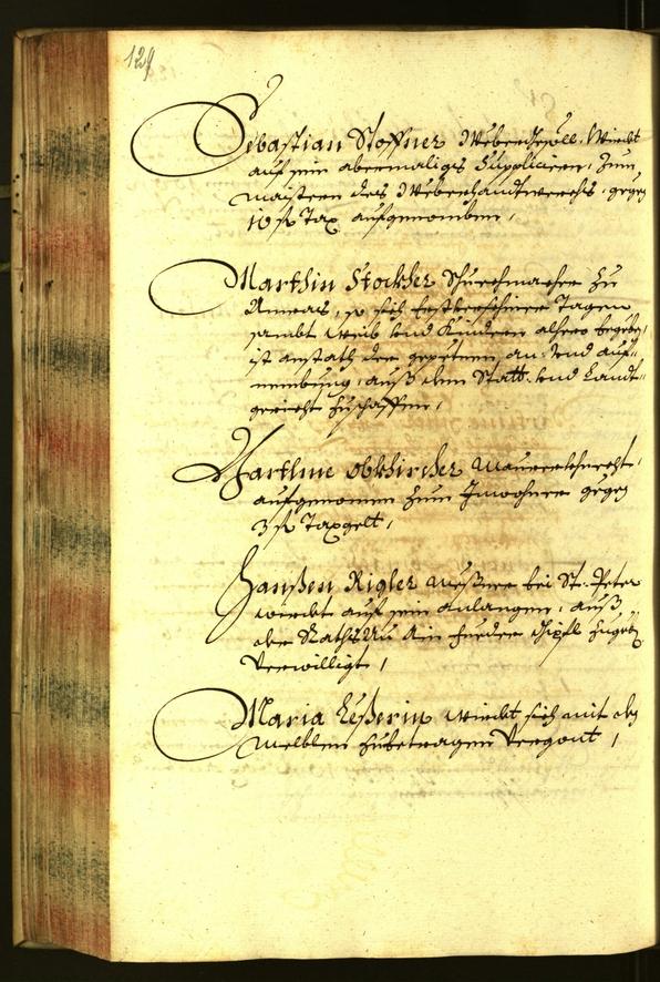 Stadtarchiv Bozen - BOhisto Ratsprotokoll 1684 