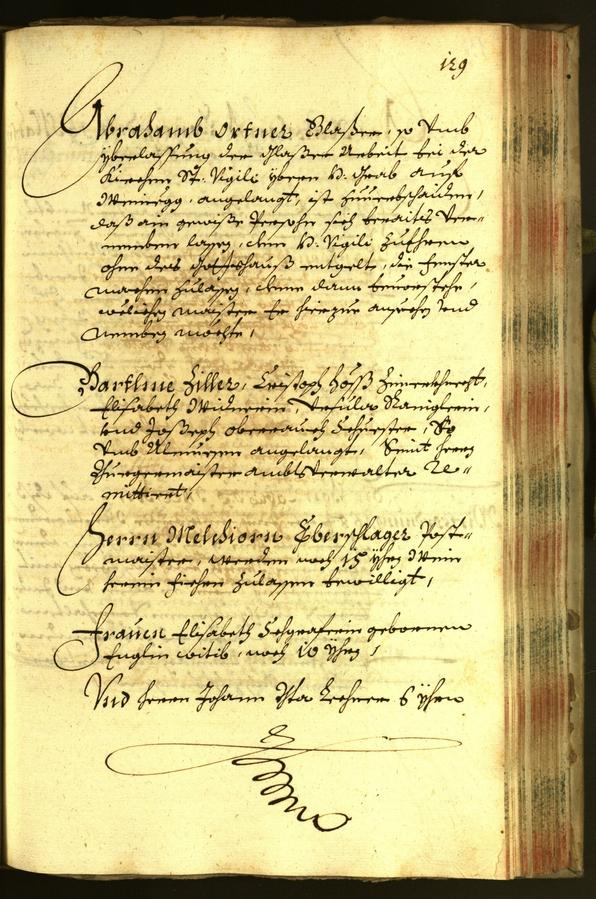 Stadtarchiv Bozen - BOhisto Ratsprotokoll 1684 