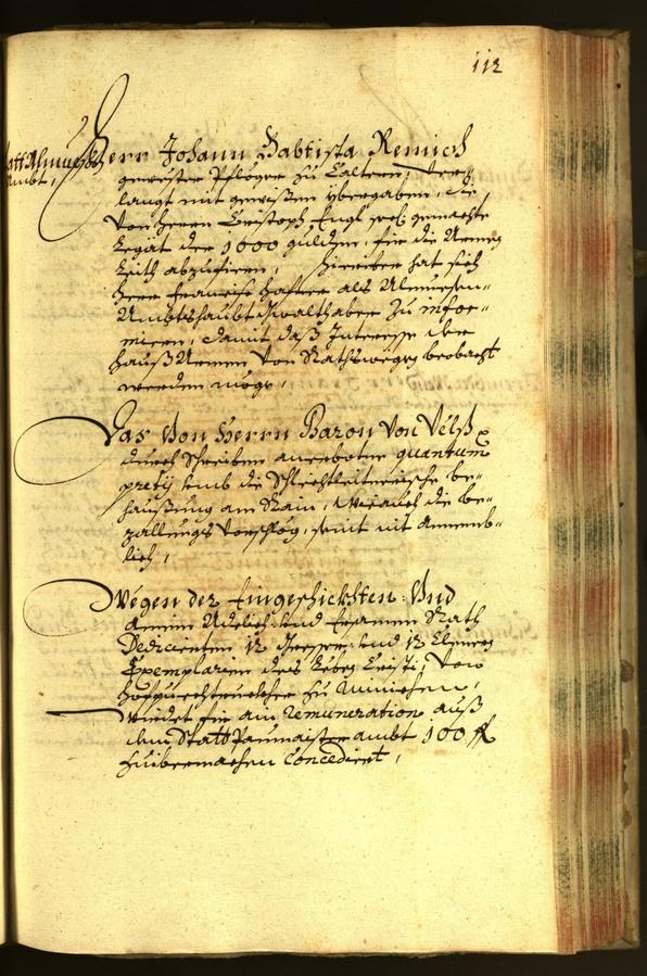 Stadtarchiv Bozen - BOhisto Ratsprotokoll 1684 