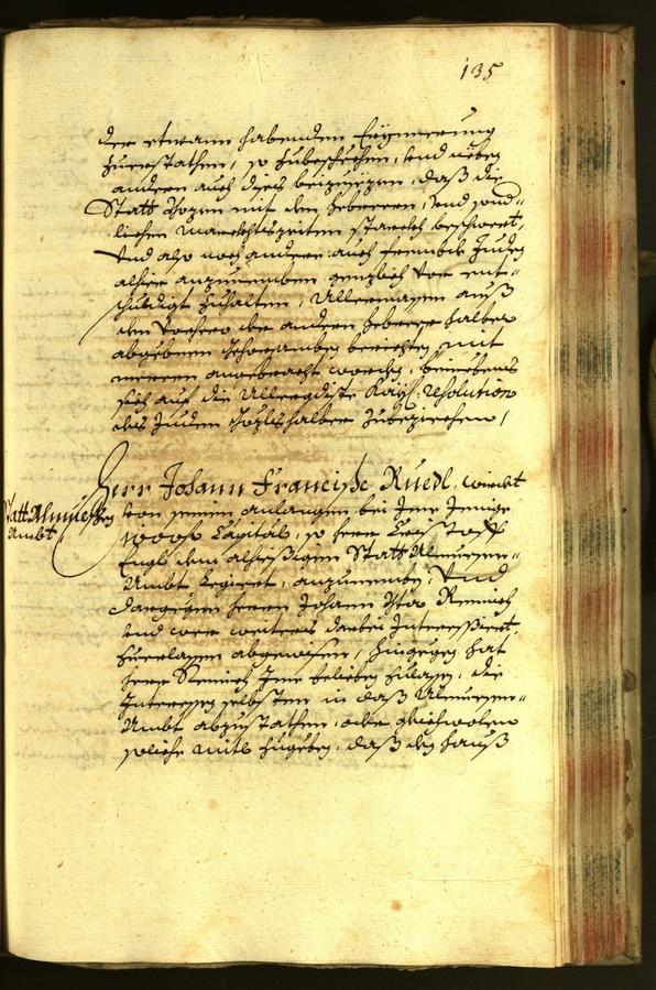 Stadtarchiv Bozen - BOhisto Ratsprotokoll 1684 