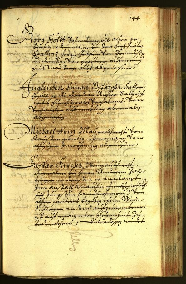 Stadtarchiv Bozen - BOhisto Ratsprotokoll 1684 