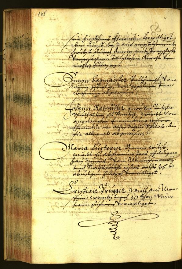 Stadtarchiv Bozen - BOhisto Ratsprotokoll 1684 