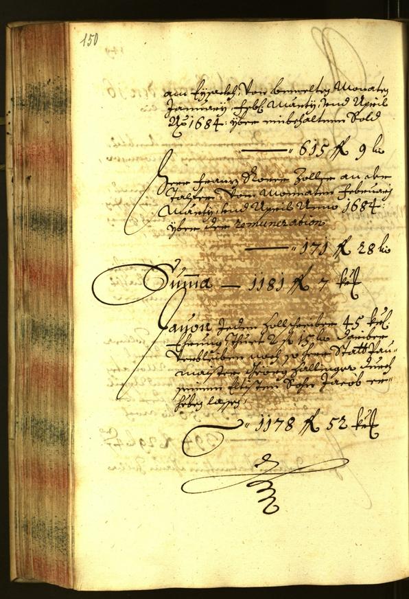 Stadtarchiv Bozen - BOhisto Ratsprotokoll 1684 