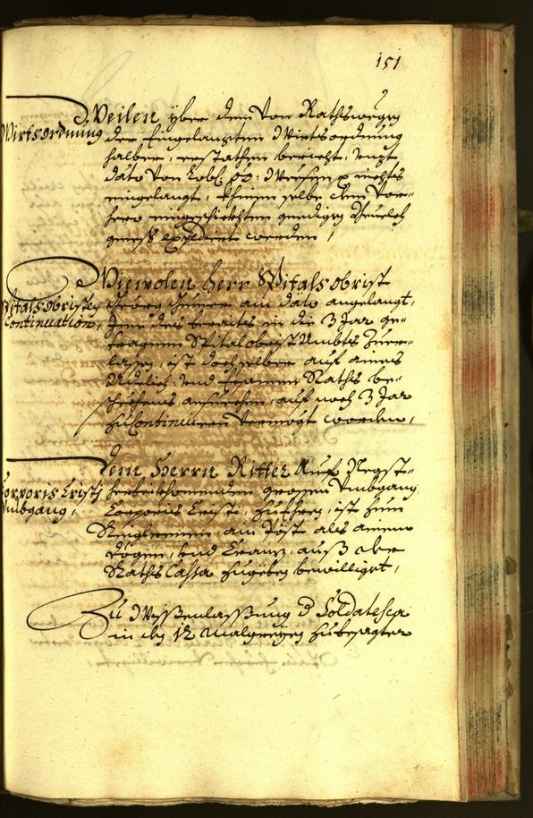 Stadtarchiv Bozen - BOhisto Ratsprotokoll 1684 