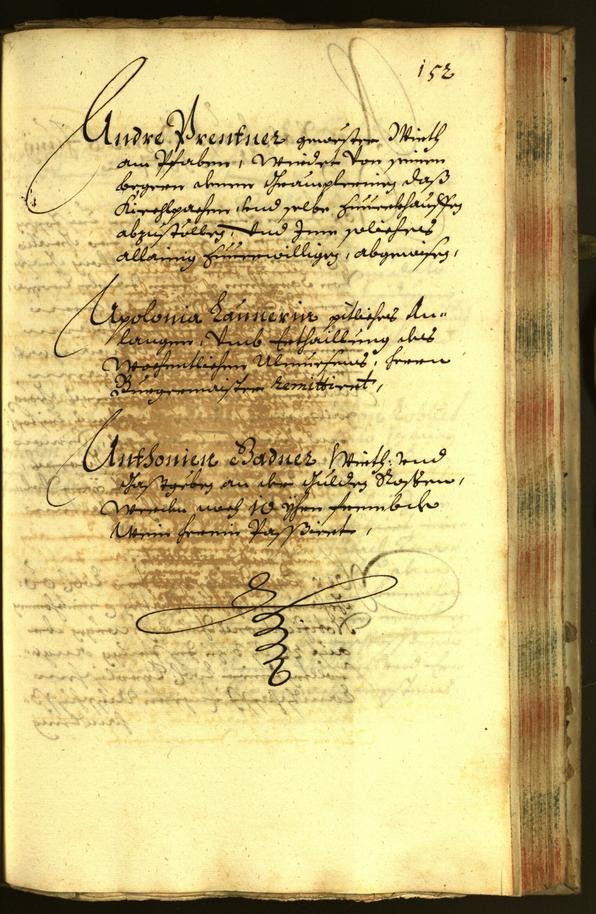 Stadtarchiv Bozen - BOhisto Ratsprotokoll 1684 