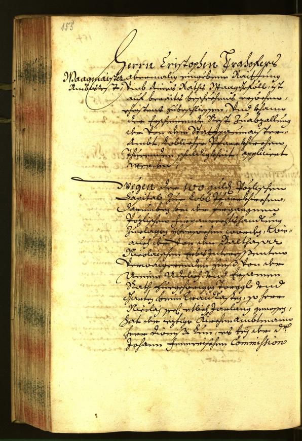 Stadtarchiv Bozen - BOhisto Ratsprotokoll 1684 