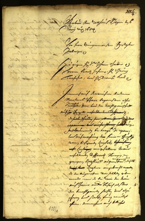 Civic Archives of Bozen-Bolzano - BOhisto Minutes of the council 1684 