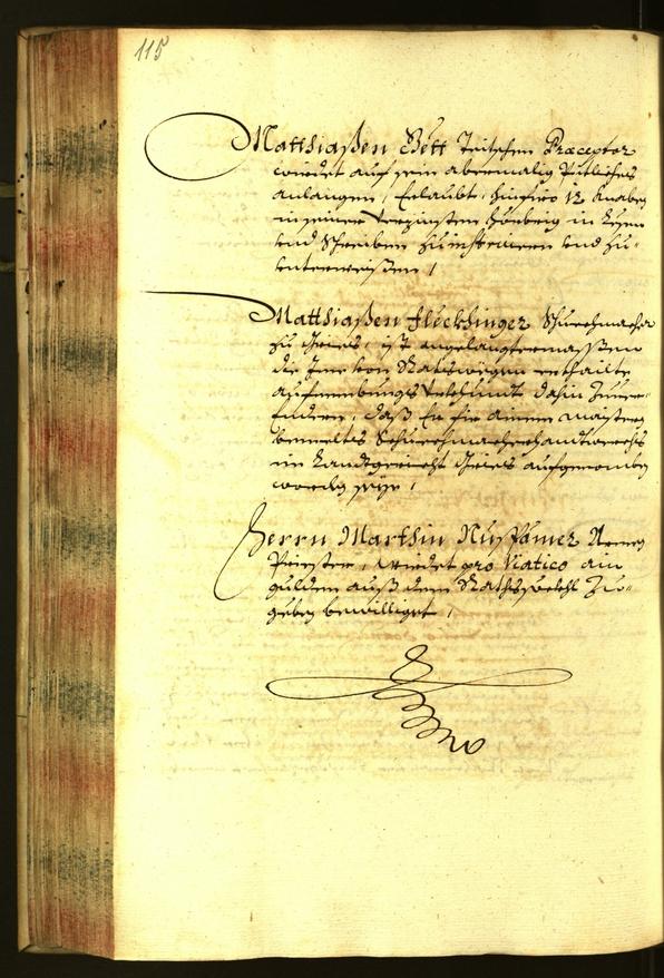 Stadtarchiv Bozen - BOhisto Ratsprotokoll 1684 