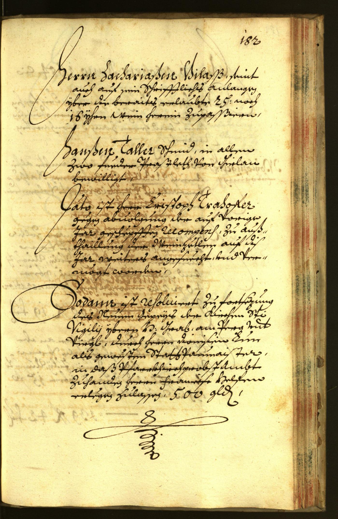 Stadtarchiv Bozen - BOhisto Ratsprotokoll 1684 