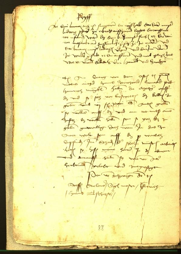 Civic Archives of Bozen-Bolzano - BOhisto Minutes of the council 1482 