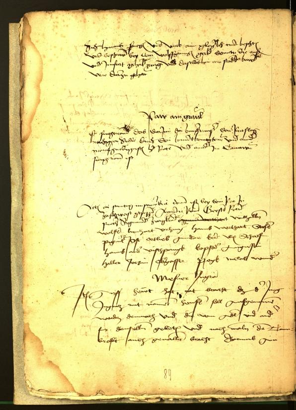 Civic Archives of Bozen-Bolzano - BOhisto Minutes of the council 1482 