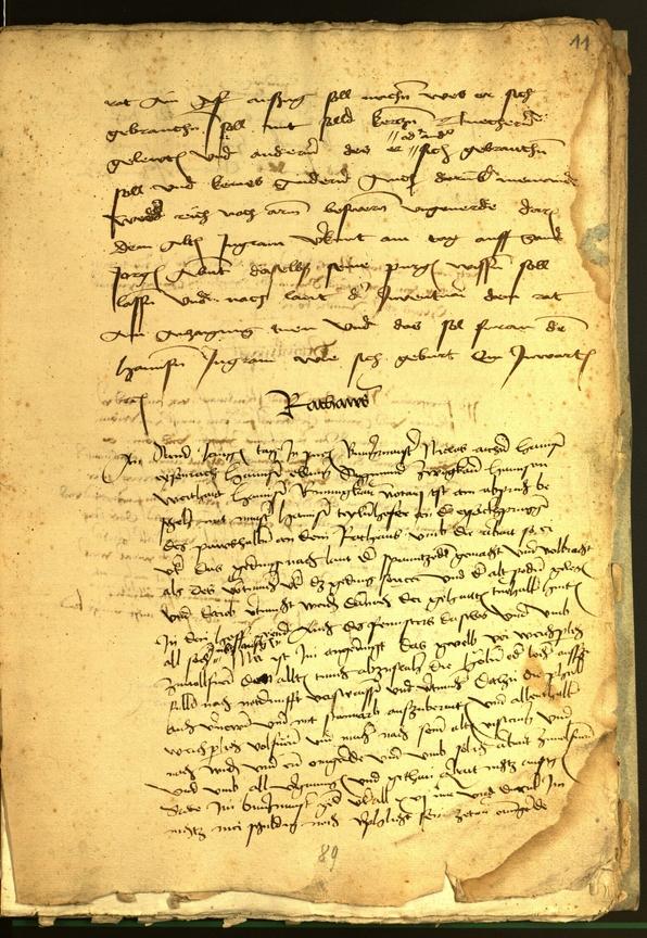 Stadtarchiv Bozen - BOhisto Ratsprotokoll 1482 