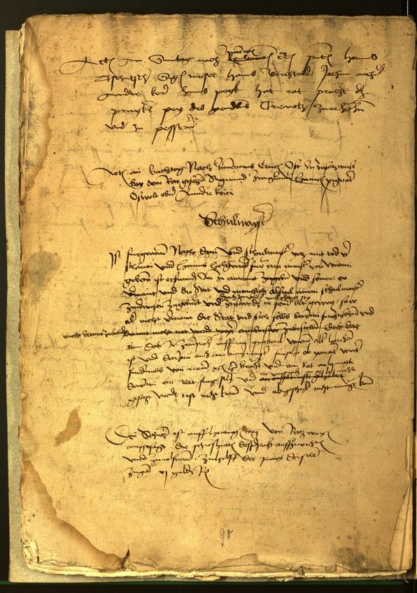 Civic Archives of Bozen-Bolzano - BOhisto Minutes of the council 1482 