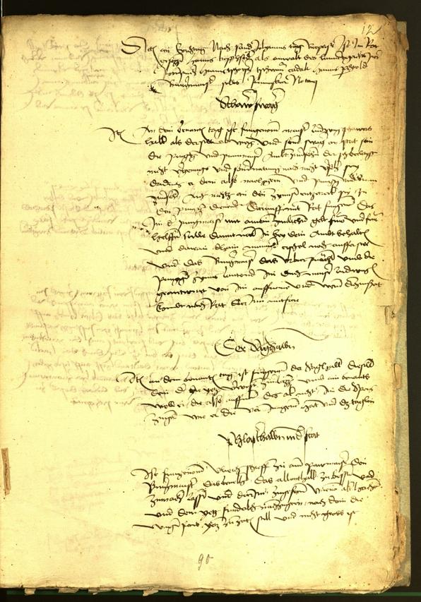 Stadtarchiv Bozen - BOhisto Ratsprotokoll 1482 