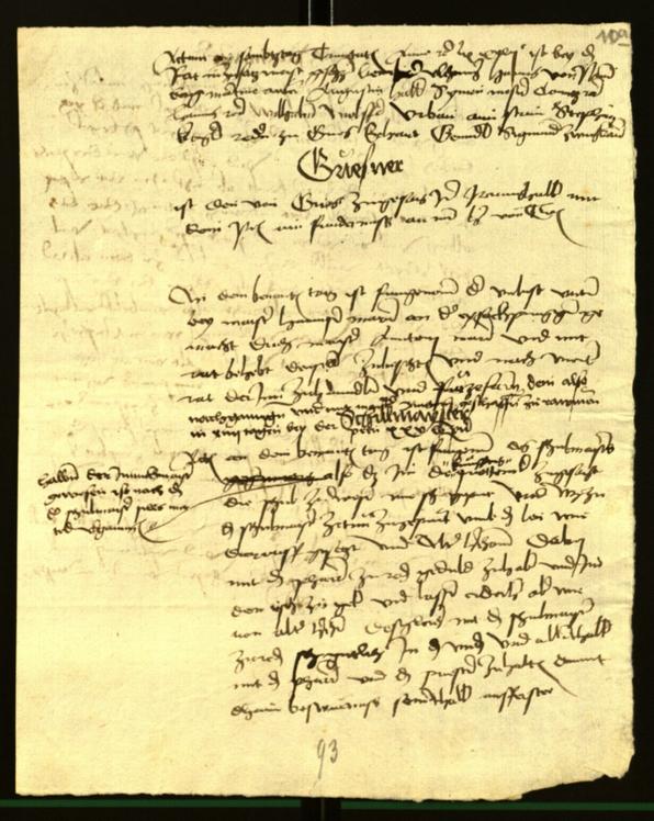 Civic Archives of Bozen-Bolzano - BOhisto Minutes of the council 1482 