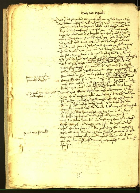 Civic Archives of Bozen-Bolzano - BOhisto Minutes of the council 1482 