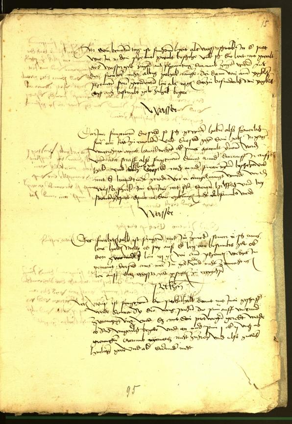 Civic Archives of Bozen-Bolzano - BOhisto Minutes of the council 1482 