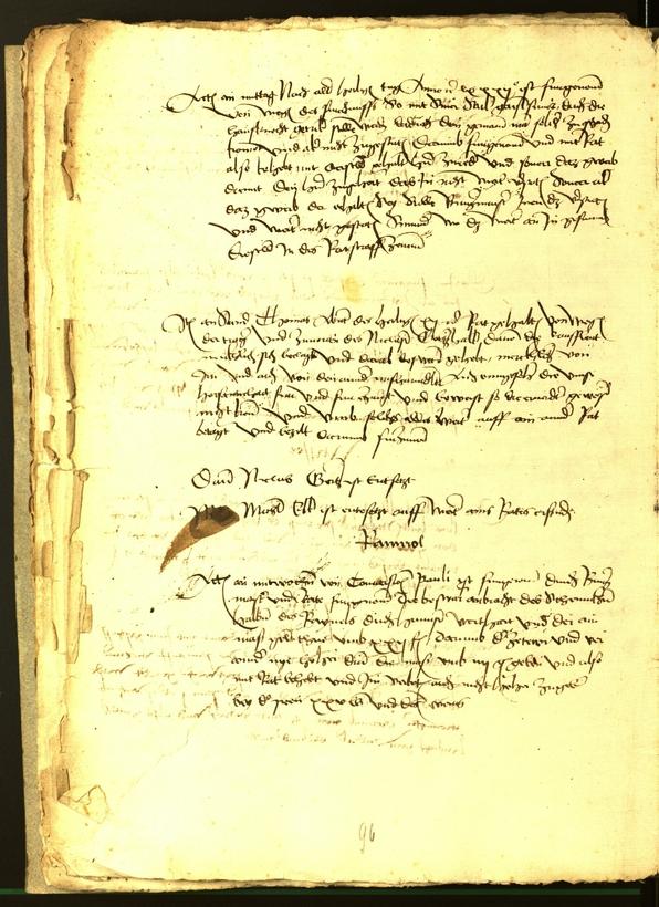 Civic Archives of Bozen-Bolzano - BOhisto Minutes of the council 1482 