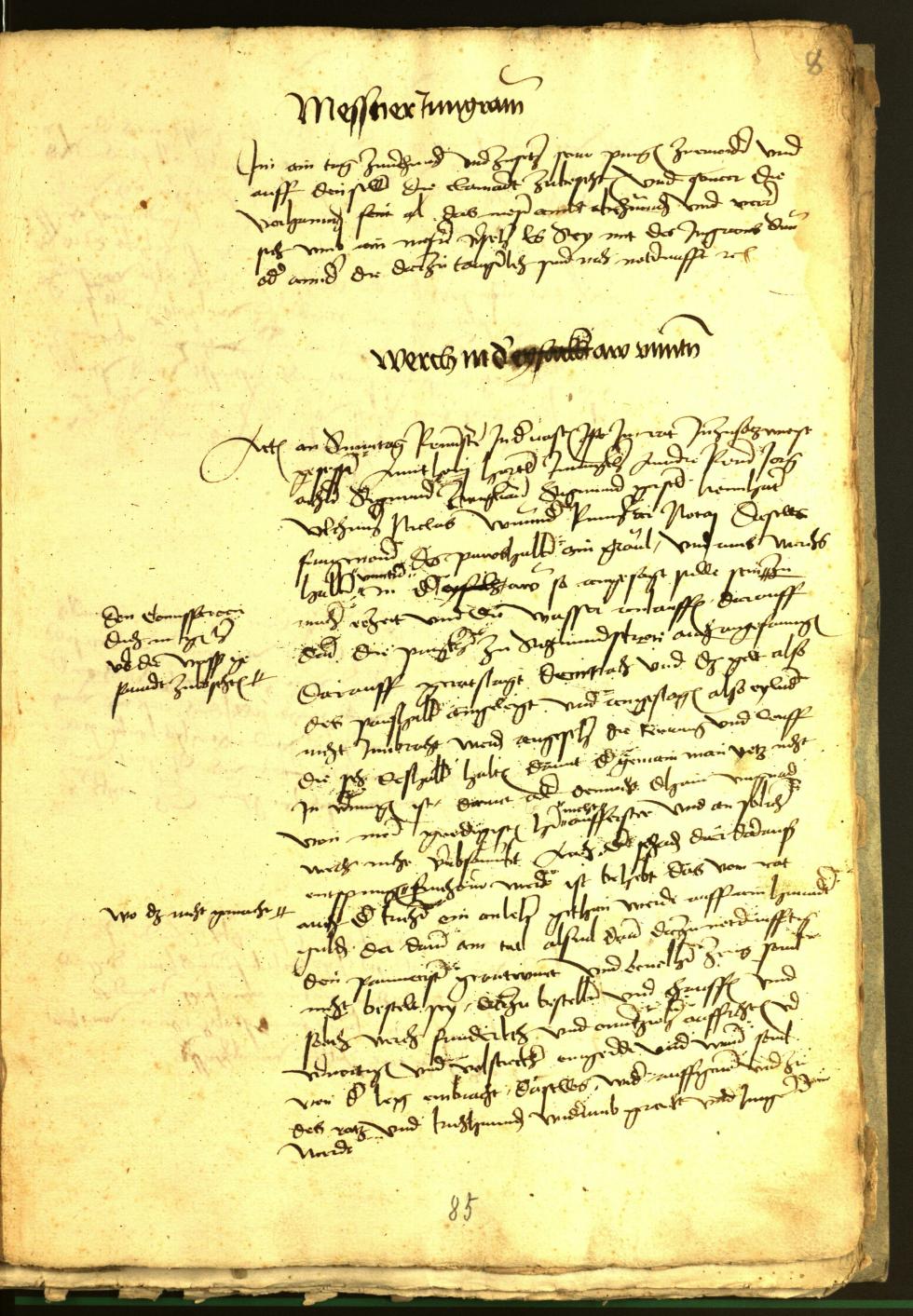 Archivio Storico della Città di Bolzano - BOhisto protocollo consiliare 1482 