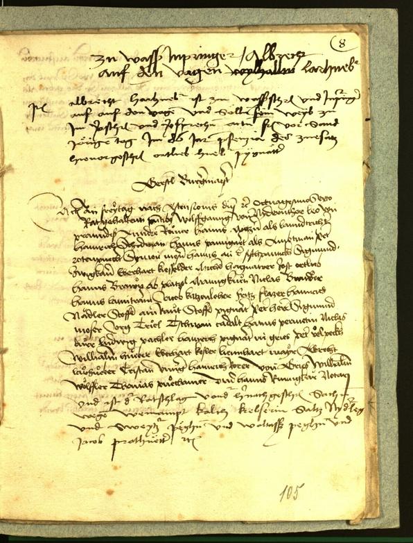 Civic Archives of Bozen-Bolzano - BOhisto Minutes of the council 1486 