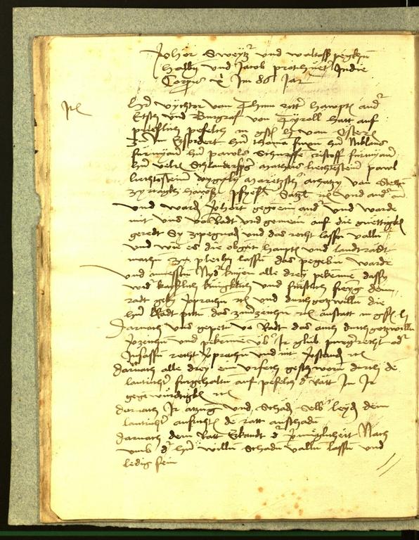 Civic Archives of Bozen-Bolzano - BOhisto Minutes of the council 1486 