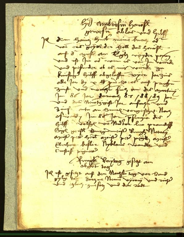 Civic Archives of Bozen-Bolzano - BOhisto Minutes of the council 1486 