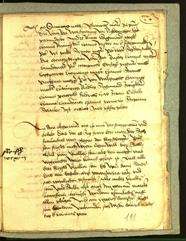 Civic Archives of Bozen-Bolzano - BOhisto Minutes of the council 1486 