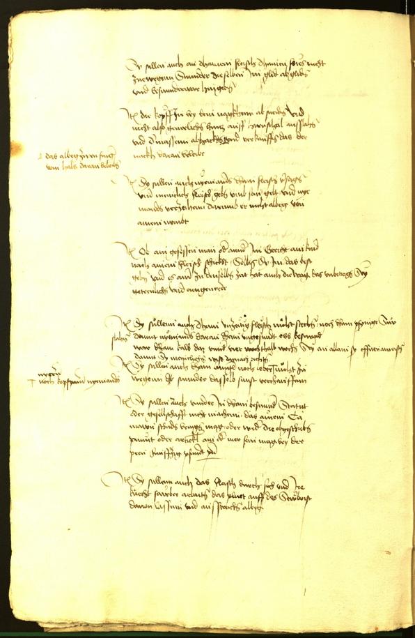 Civic Archives of Bozen-Bolzano - BOhisto Minutes of the council 1492 