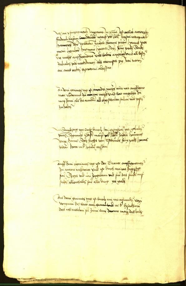 Civic Archives of Bozen-Bolzano - BOhisto Minutes of the council 1492 