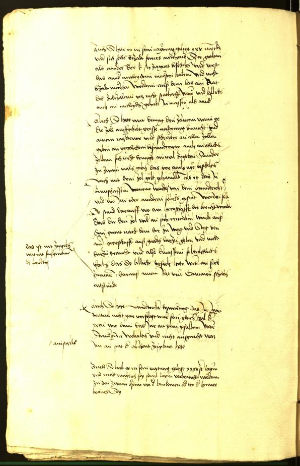 Civic Archives of Bozen-Bolzano - BOhisto Minutes of the council 1492 