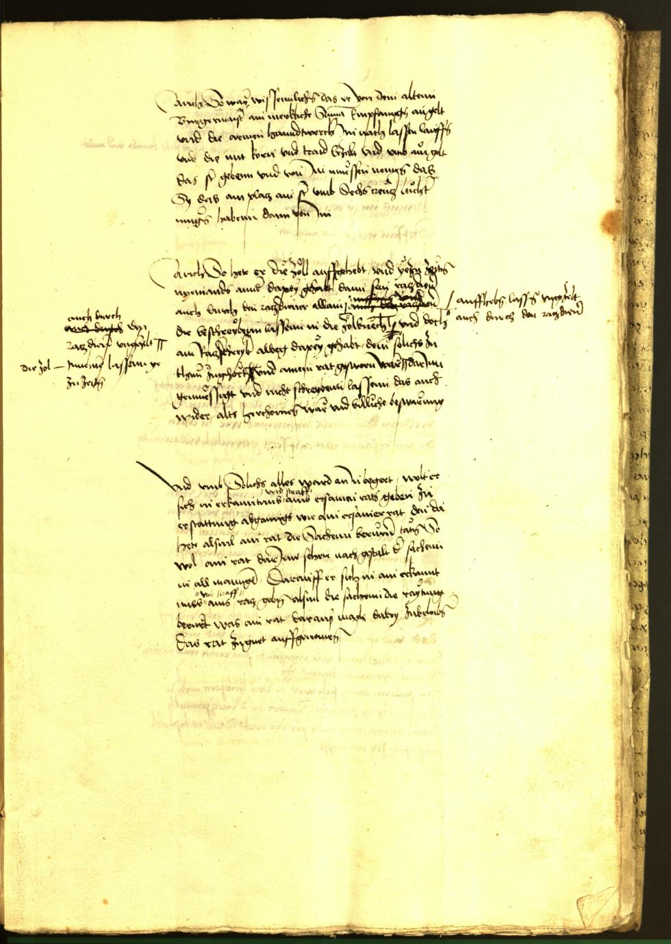 Archivio Storico della Città di Bolzano - BOhisto protocollo consiliare 1492 