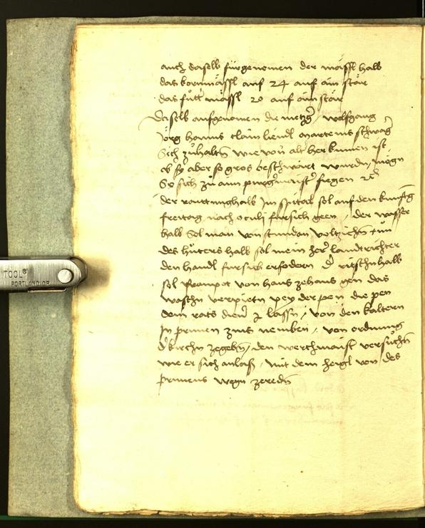 Civic Archives of Bozen-Bolzano - BOhisto Minutes of the council 1506 