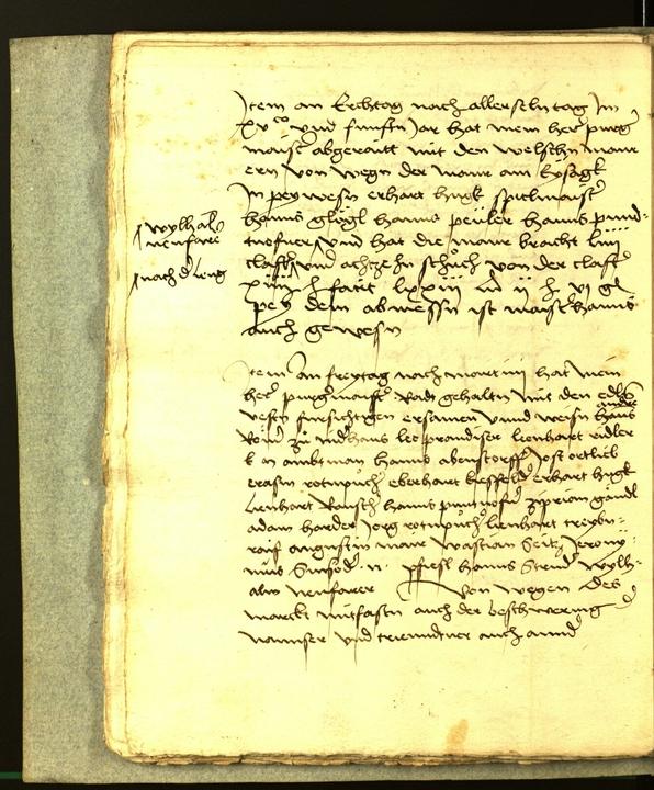 Civic Archives of Bozen-Bolzano - BOhisto Minutes of the council 1506 