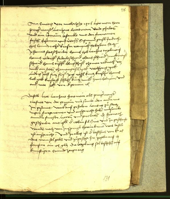 Civic Archives of Bozen-Bolzano - BOhisto Minutes of the council 1506 