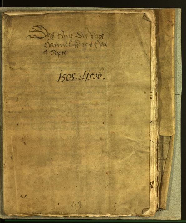 Civic Archives of Bozen-Bolzano - BOhisto Minutes of the council 1506 