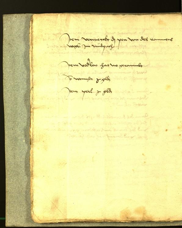 Civic Archives of Bozen-Bolzano - BOhisto Minutes of the council 1506 