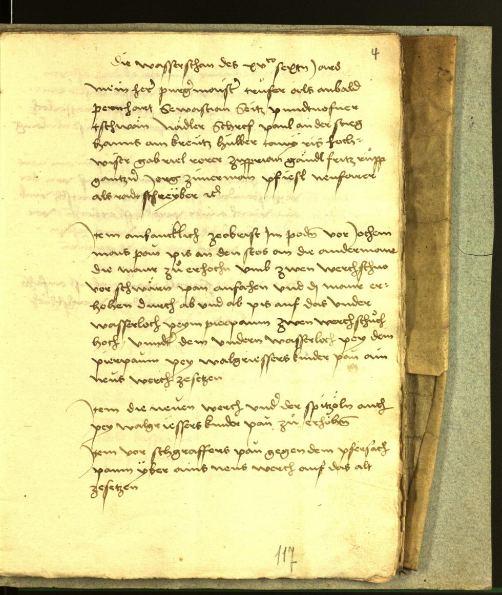 Civic Archives of Bozen-Bolzano - BOhisto Minutes of the council 1506 