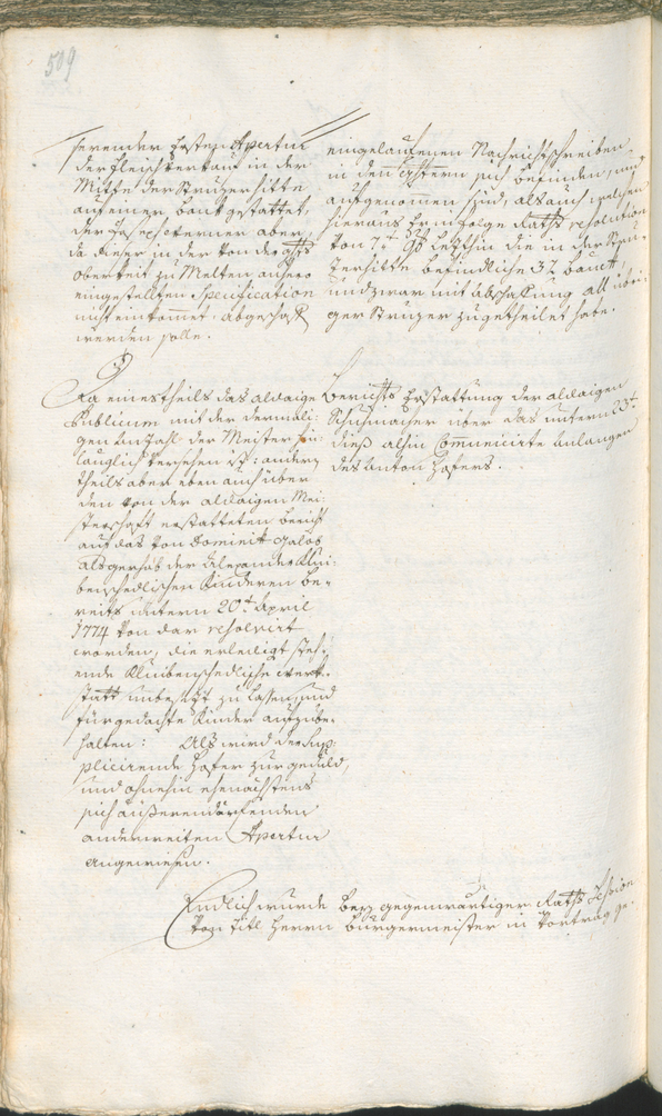 Civic Archives of Bozen-Bolzano - BOhisto Ratsprotokoll 1774/77 