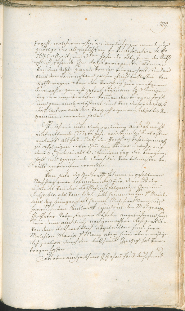 Civic Archives of Bozen-Bolzano - BOhisto Ratsprotokoll 1774/77 